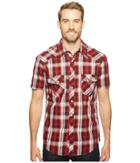 Rock And Roll Cowboy - Short Sleeve Snap B1s2063