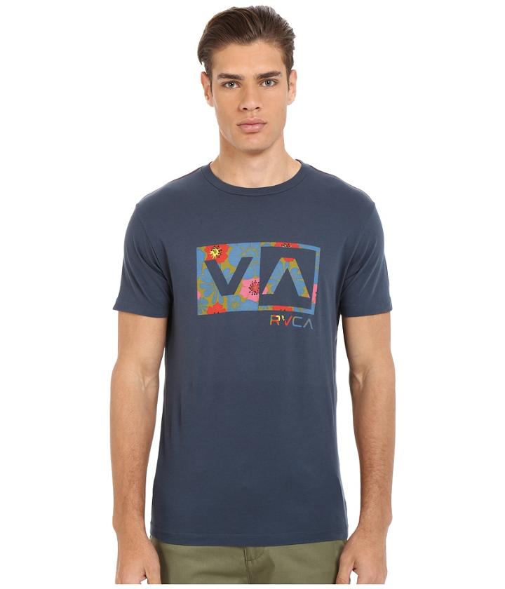 Rvca - Ashbury Balance Box Vintage Wash Tee