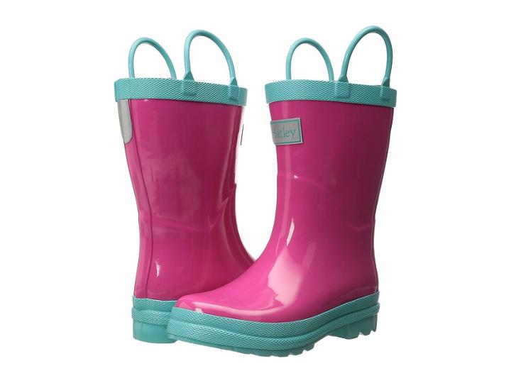 Hatley Kids - Fuchsia Turquoise Rainboots