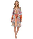 Hale Bob - From Russia W/ Love 3/4 Sleeve Dress