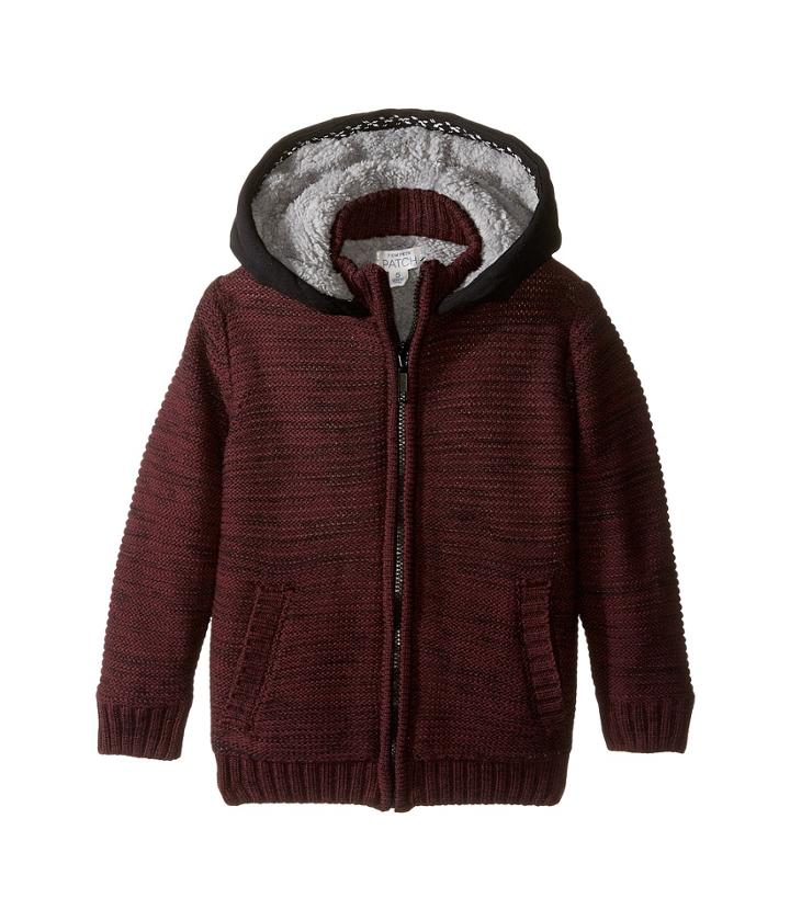 Pumpkin Patch Kids - Lined Hooded Cardigan