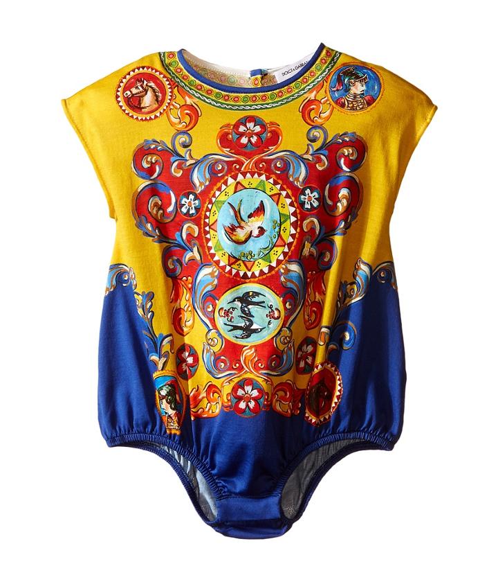 Dolce &amp; Gabbana Kids - Wheel One-piece