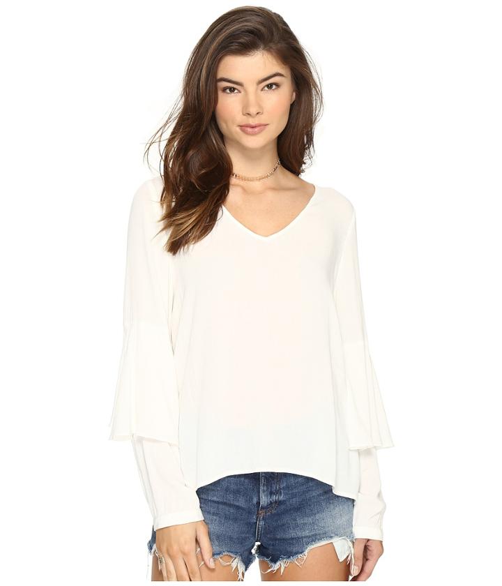 Kensie - Soft Crepe Long Sleeve Top Ks2k4253