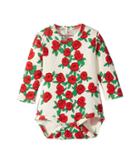 Mini Rodini - Rose Long Sleeve Bodysuit