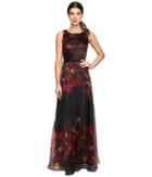 Tahari By Asl - Organza Floral Gown