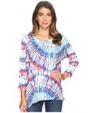 Nally &amp; Millie - Tie-dye Print Top