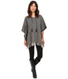 Lauren Ralph Lauren - Tweed Fringed Poncho
