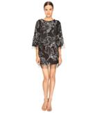 Marchesa - Tunic In Tulle W/ Crystal And Beaded Embroidery