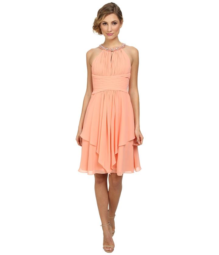 Donna Morgan - Sophie Beaded Halter Dress