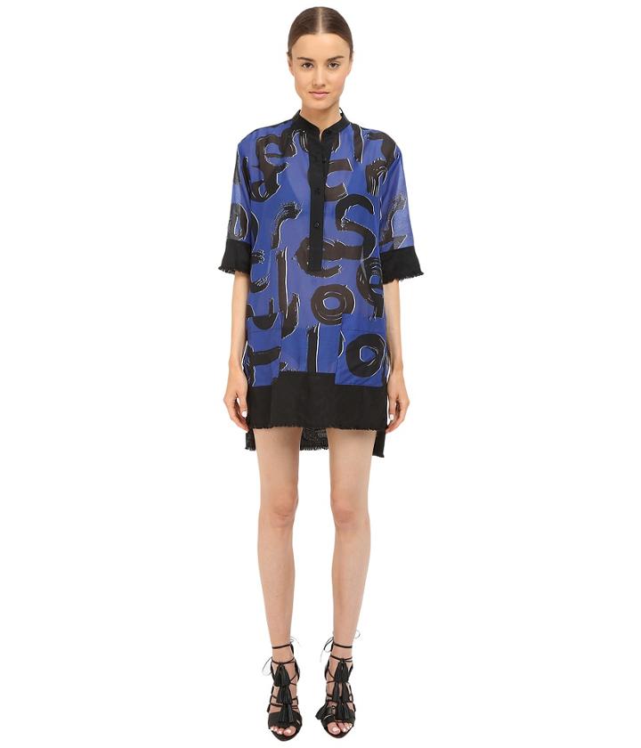Proenza Schouler - Shirtdress Cover-up