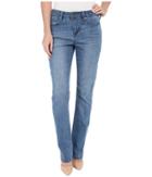 Liverpool - Anthem Curvy Sadie Straight Leg Jeans In Melbourn Light Blue