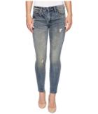 Blank Nyc - Denim Mid-rise Distressed Skinny In Game Over