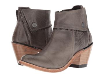 Old West Boots - Zippered Ankle Boot
