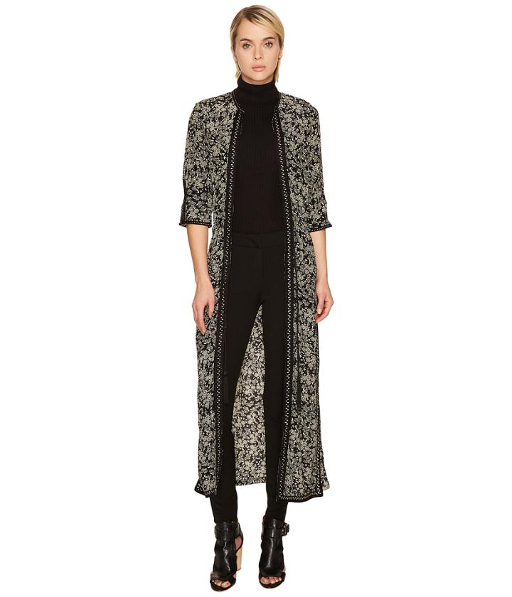 The Kooples - Very Long Shirt-style Jacket With Short Sleeves