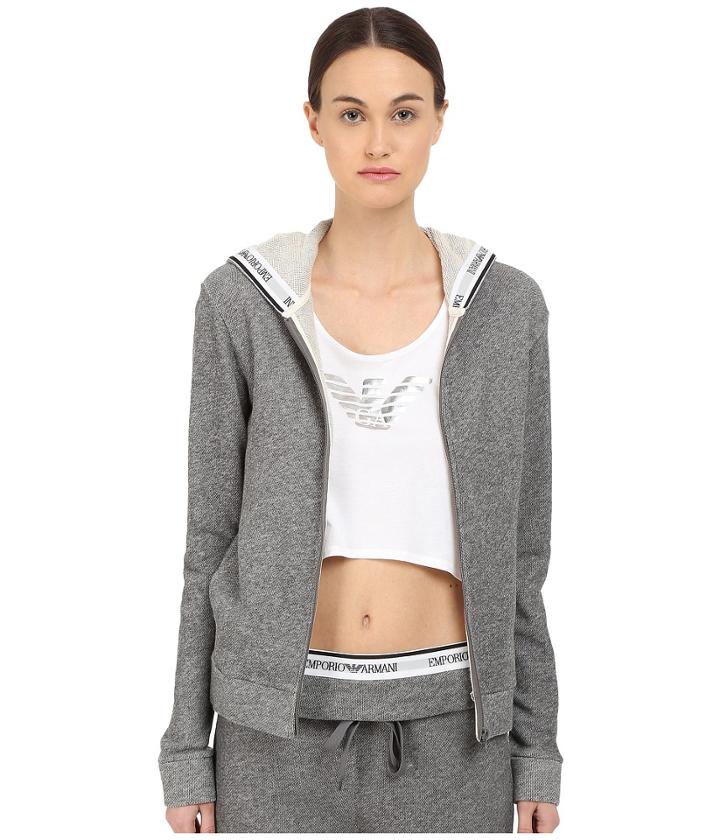 Emporio Armani - Visability Gym Long Sleeve Zip Jacket
