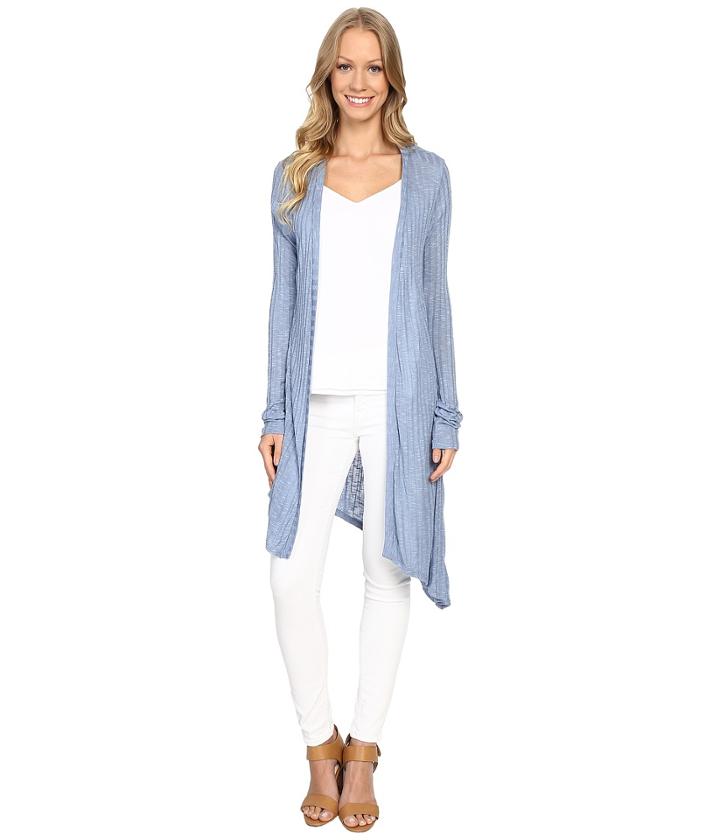 Bobeau - Knox Asymmetric Duster Cardigan