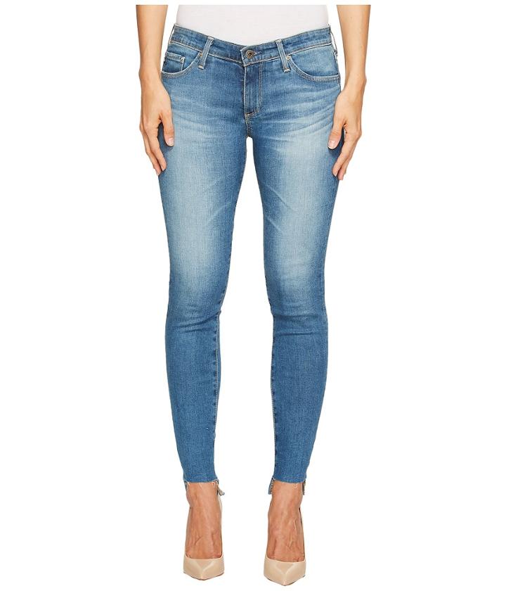 Ag Adriano Goldschmied - Leggings Ankle Uneven Hem In Emanate
