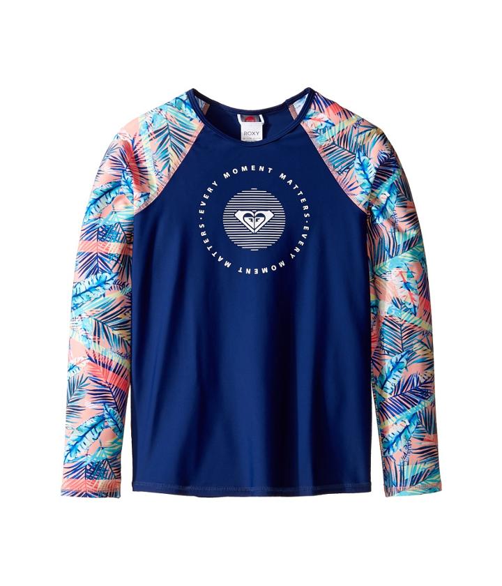 Roxy Kids - Retro Summer Long Sleeve Lycra Rashguard