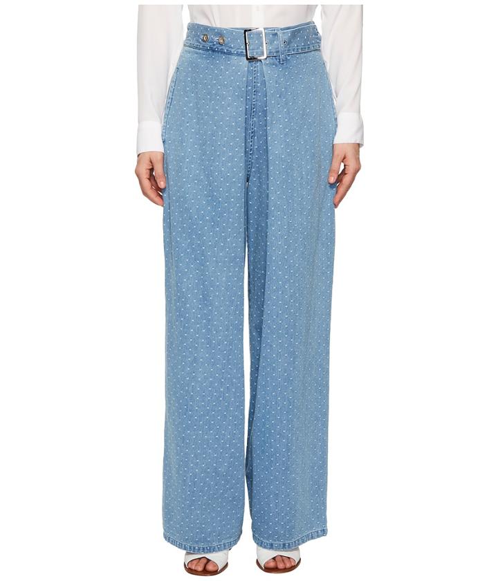 Limi Feu - Belt Tuck Layered Front Denim