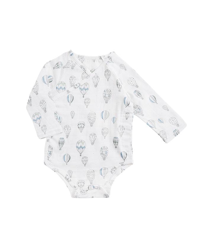 Aden + Anais - Long Sleeve Kimono Body Suit