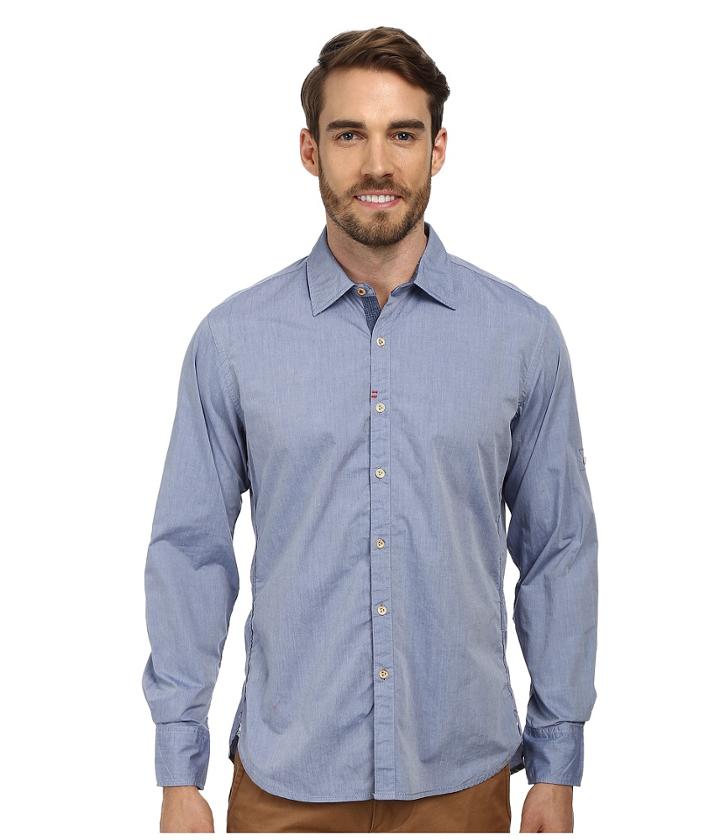 Robert Graham - Coconut Grove Tailored Fit Long Sleeve Woven Sport Shirt