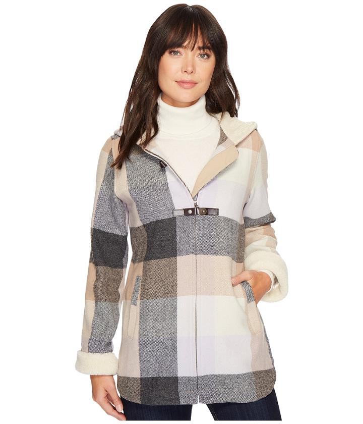 Pendleton - Hooded Zip Front Toggle Coat