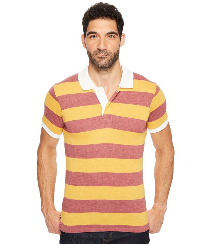 Alternative - Short Sleeve Stripe Polo