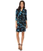 Karen Kane - Costa Maya Cascade Wrap Dress