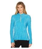 Jamie Sadock - Diagonal Crunchy Textured Long Sleeve Top