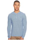 Ben Sherman - Long Sleeve Fine Stripe Jersey Henley