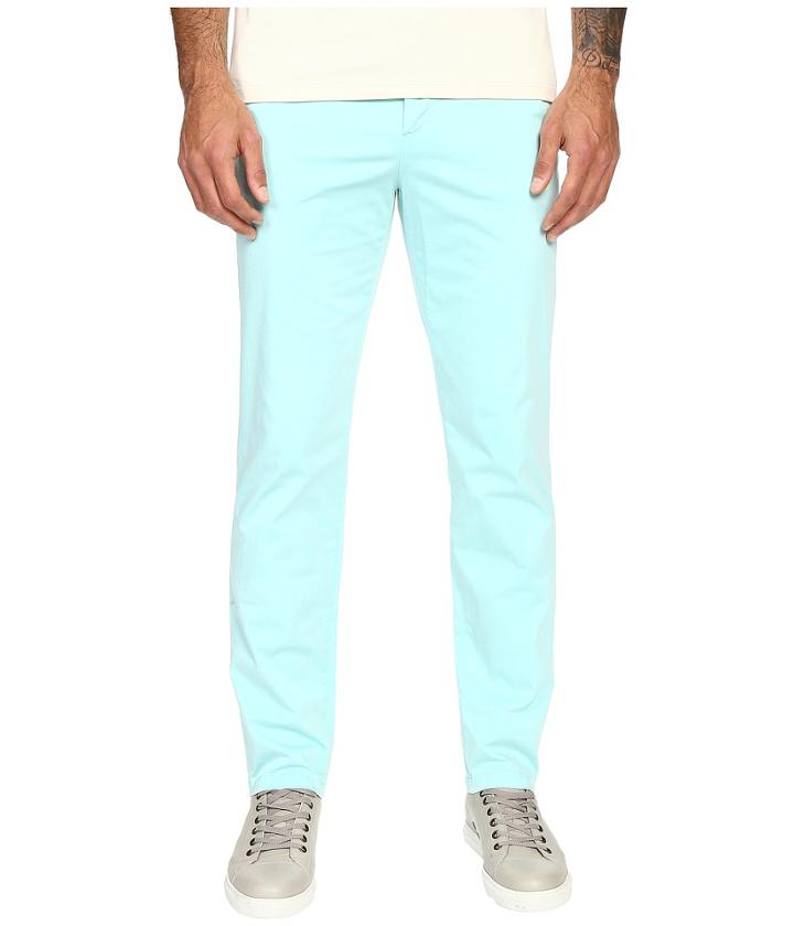 Versace Collection - Front Pleat Stretch Chino Pants