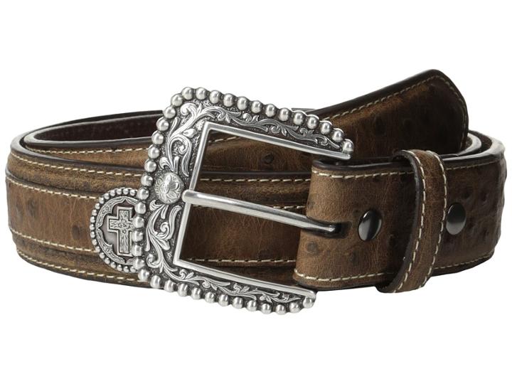 Ariat - Cross Concho Ostrich Belt