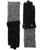Lauren Ralph Lauren - Knit Cuff Suede Gloves