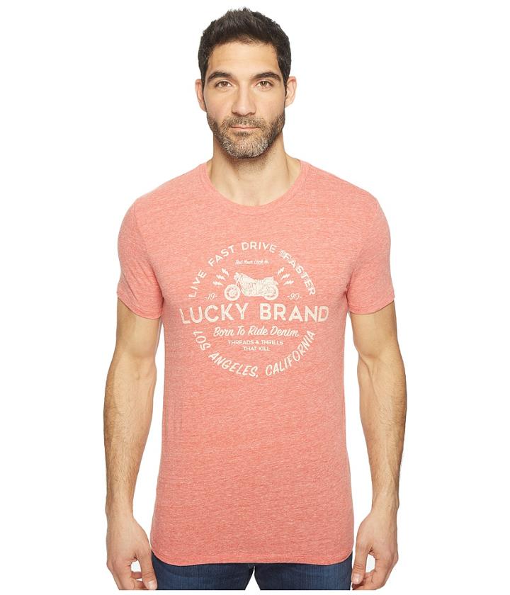 Lucky Brand - Lucky Drive Faster Graphic Tee