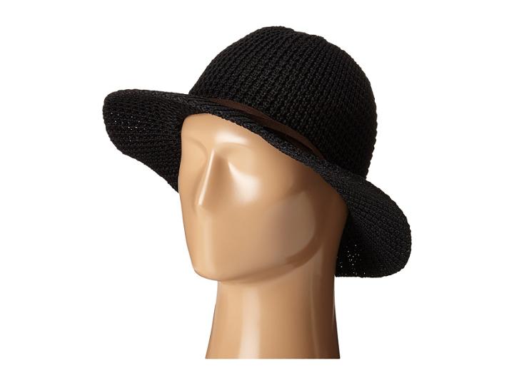 San Diego Hat Company - Knh8009 Knit Fedora With Twisted Faux Suede Band