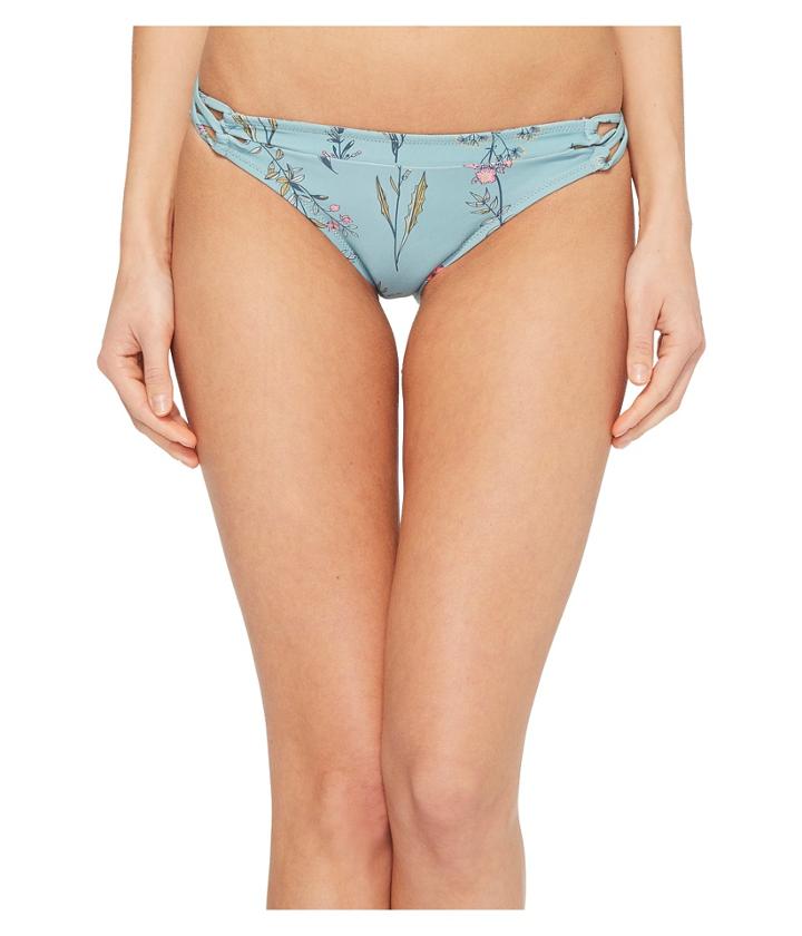 O'neill - Piper Floral Cut Out Hipster Bikini Bottom