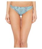 O'neill - Piper Floral Cut Out Hipster Bikini Bottom