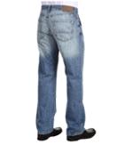 Nautica Relaxed Fit Light Wash Cross Hatch Jean