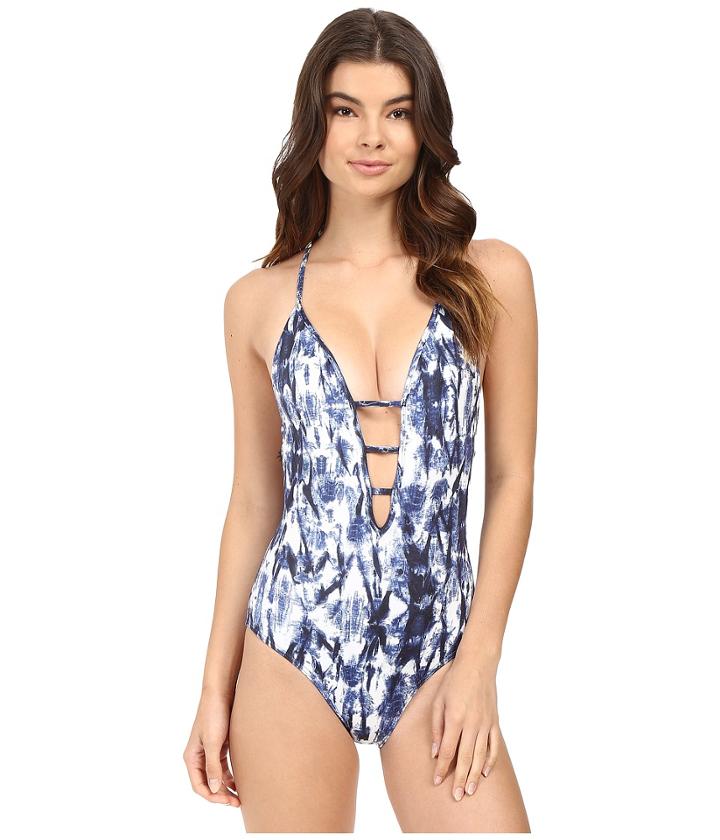 Jets By Jessika Allen - Transcend Plunging V-neck One-piece