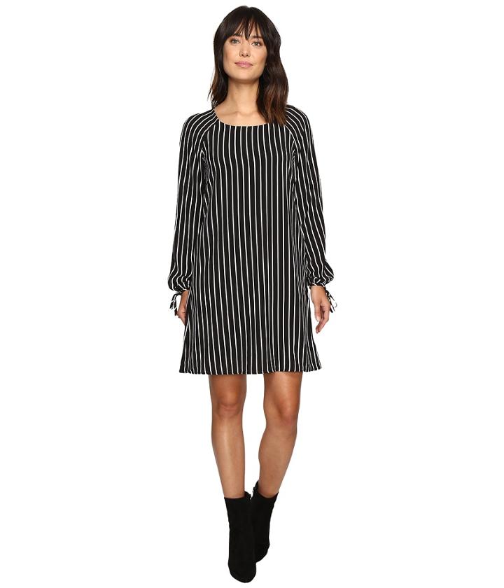 B Collection By Bobeau - Jenah Tie Sleeve Blouse