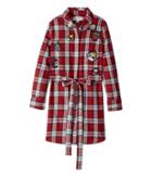 Dl1961 Kids - Red Plaid Dress With Patch Work