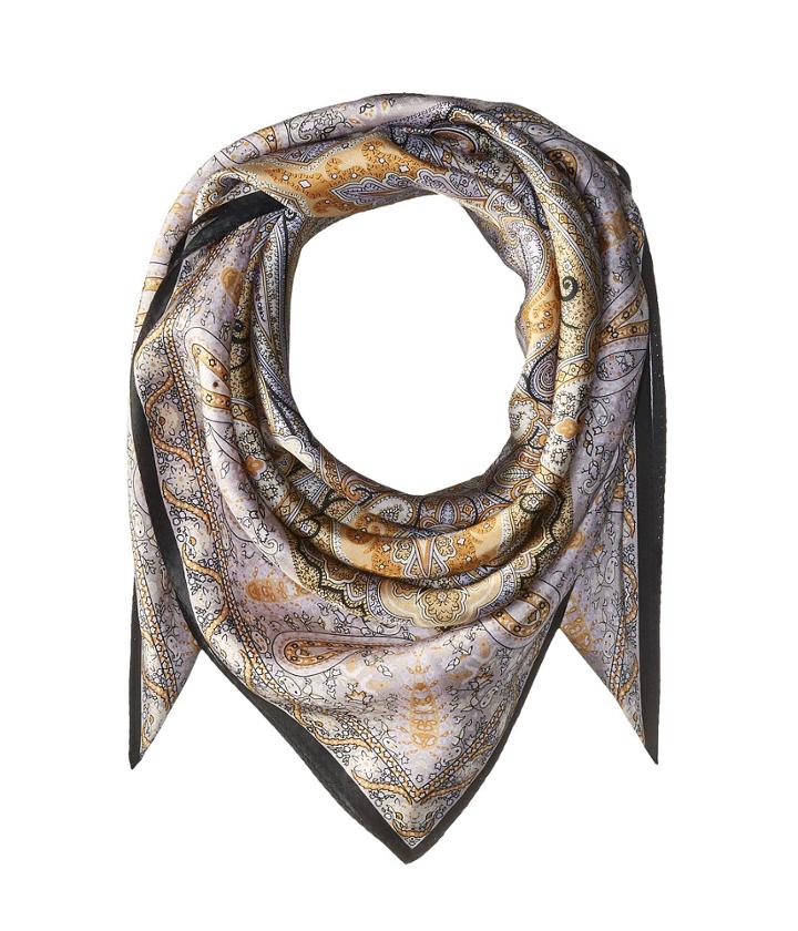 Echo Design - Paisley Silk Square Scarf