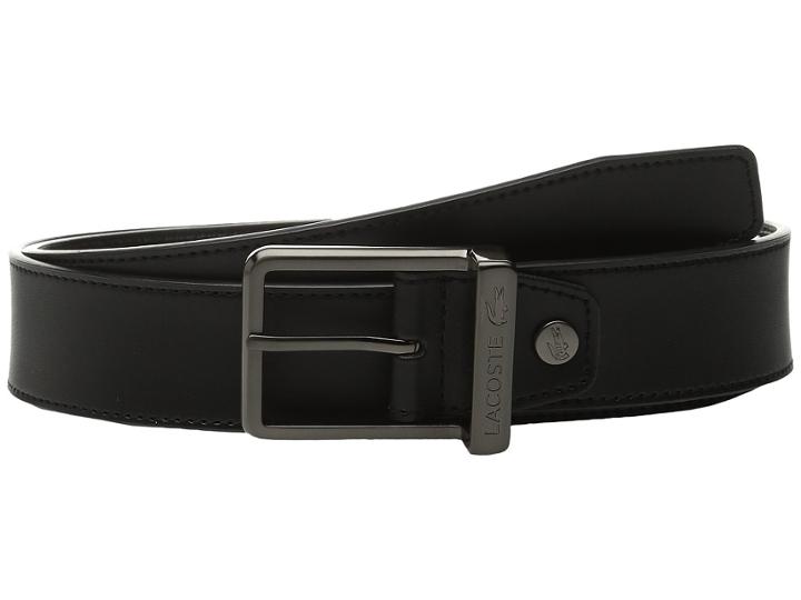 Lacoste - Classic Logo Embossed Buckle Belt