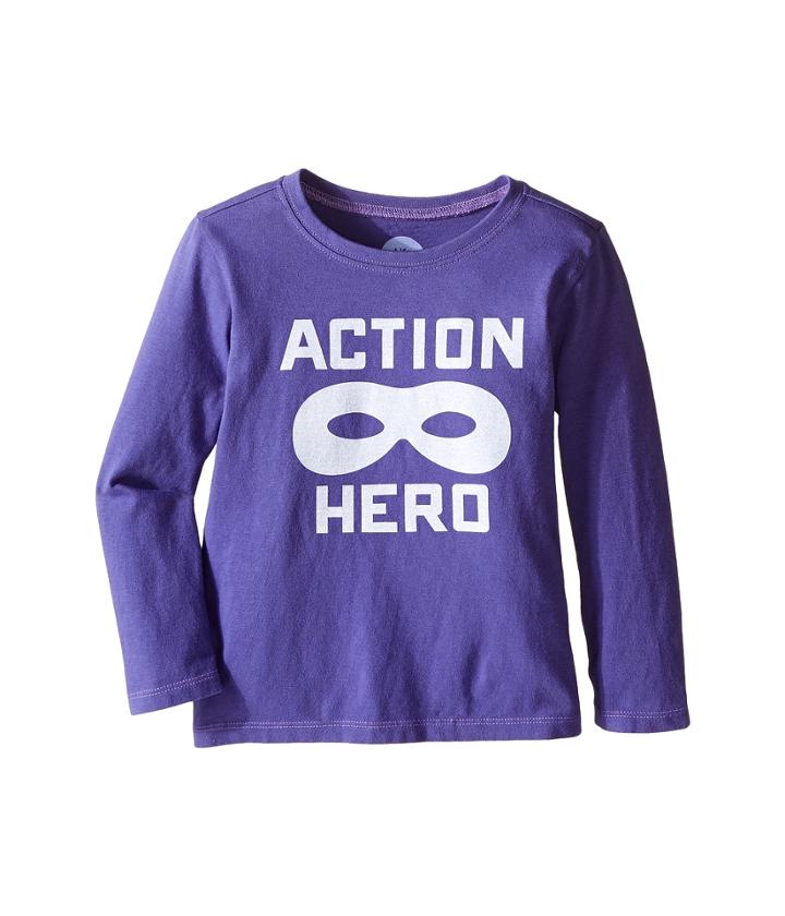 Life Is Good Kids - Action Hero Mask Long Sleeve Tee