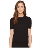 Kate Spade New York - Rambling Roses Scallop Sweater