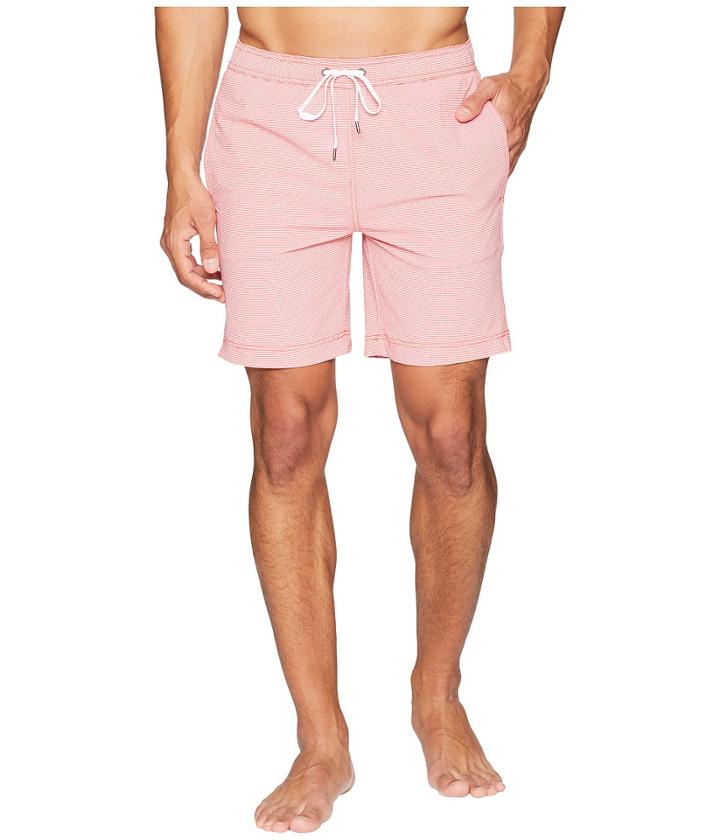 Onia - Charles 7 Micro Gingham Swim Trunk