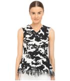 Neil Barrett - Slim Boucle Fringed Top