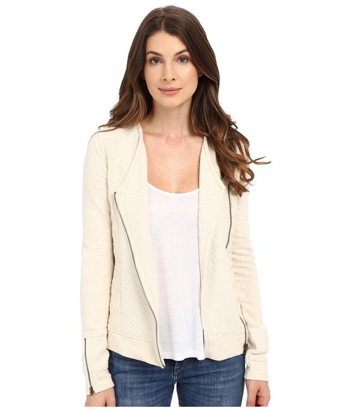 Lucky Brand - Embroidered Moto Jacket