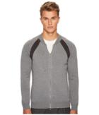 Eleventy - Raglan Sleeve Zip College Sweater