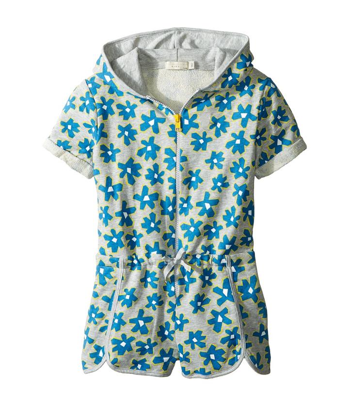 Stella Mccartney Kids - Amaya Daisy Print Zip-up Shorts Romper